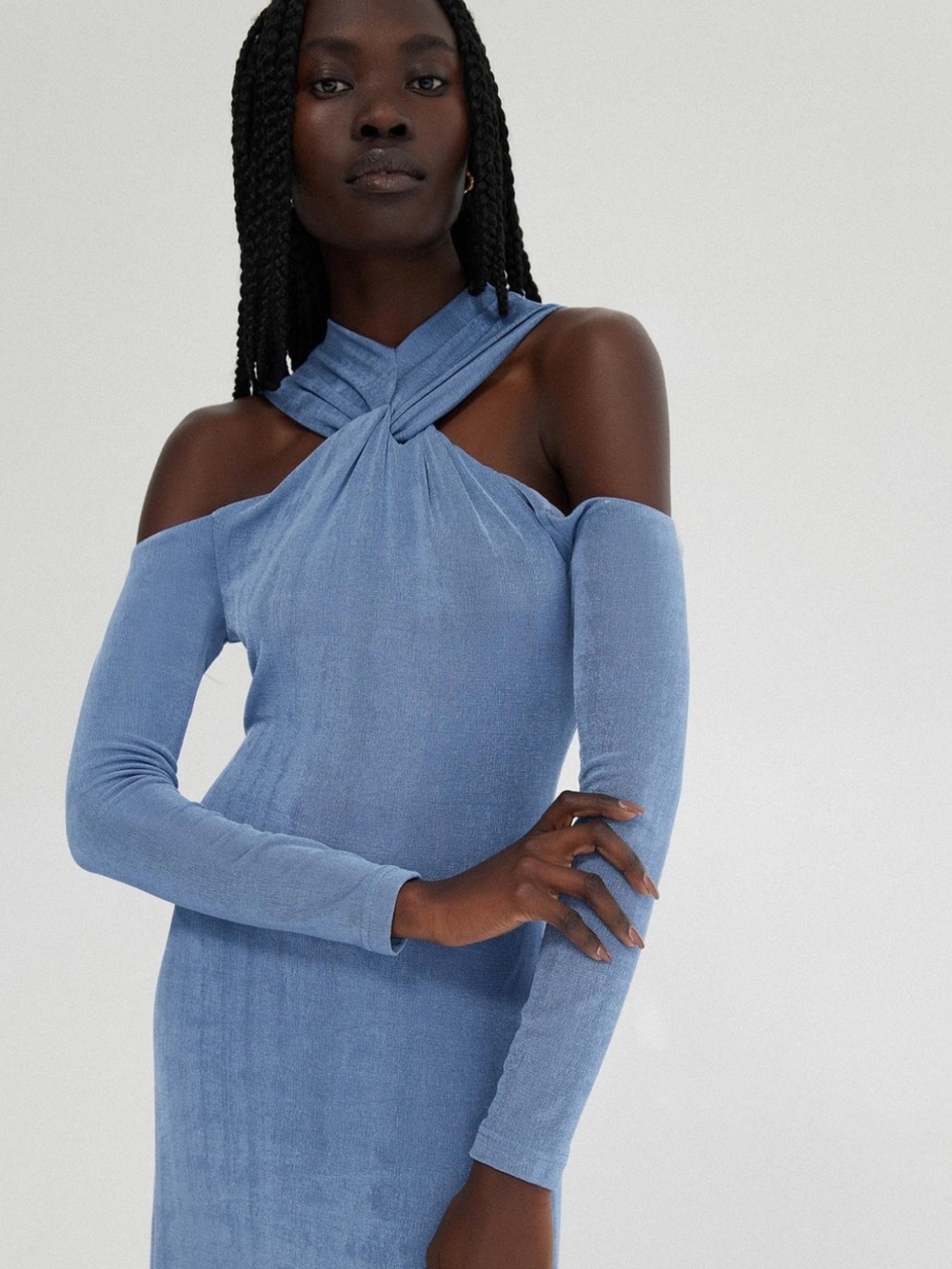Significant Other Yara Maxi Dress - Light Blue